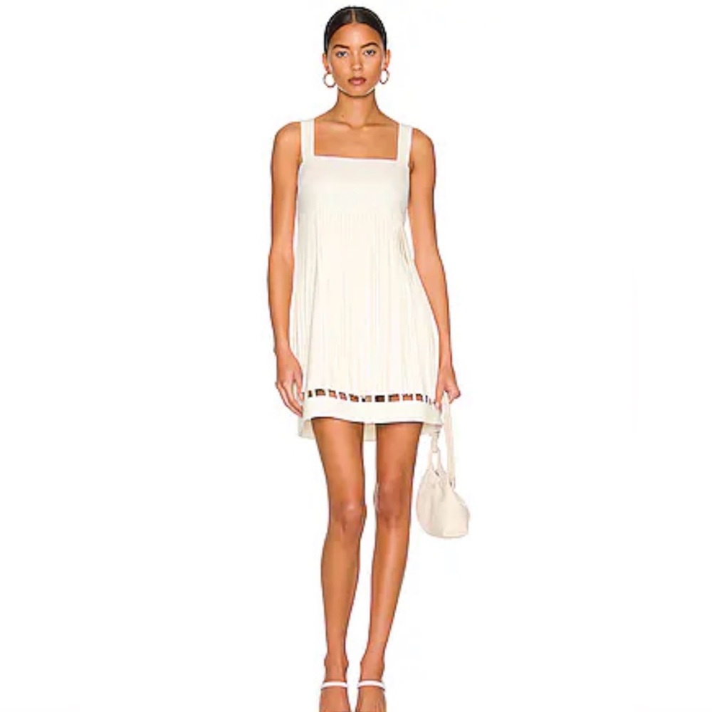 ALEXIS Sashia Dress in Alabaster